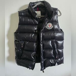Moncler Black Puffer Vest